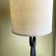 Lampe brutaliste en fer forgé