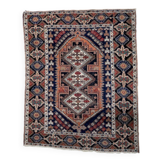 Antique Persian Afshar rug 115cm x 142cm 1920s - 1C1237