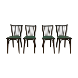 Série de 4 chaises baumann bistrot