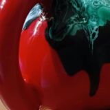 Pichet Vintage en forme de tomate