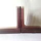 Set of 2 plexiglass vinyl record holders