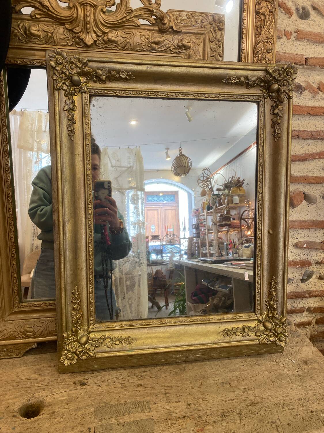 Antique mirror