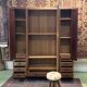 Dressing art deco walnut wardrobe