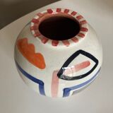 Lrence ceramic face vase in Marrakech