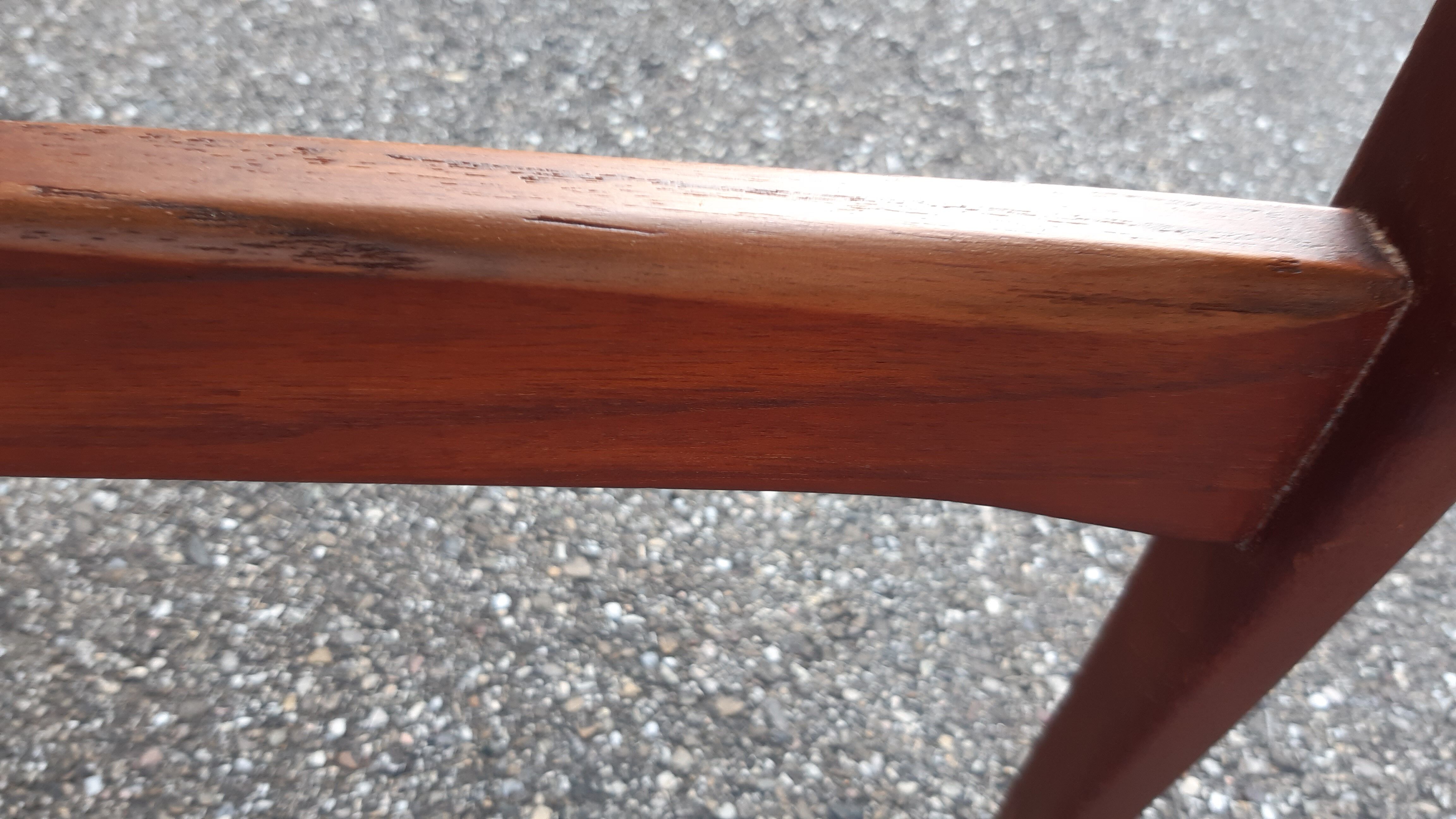 Scandinavian teak armchair 1960