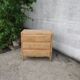 Commode en bois naturel