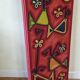 Screen decorated with wool threads, "Huichol" art, Sofia Ribeira, 120 cm