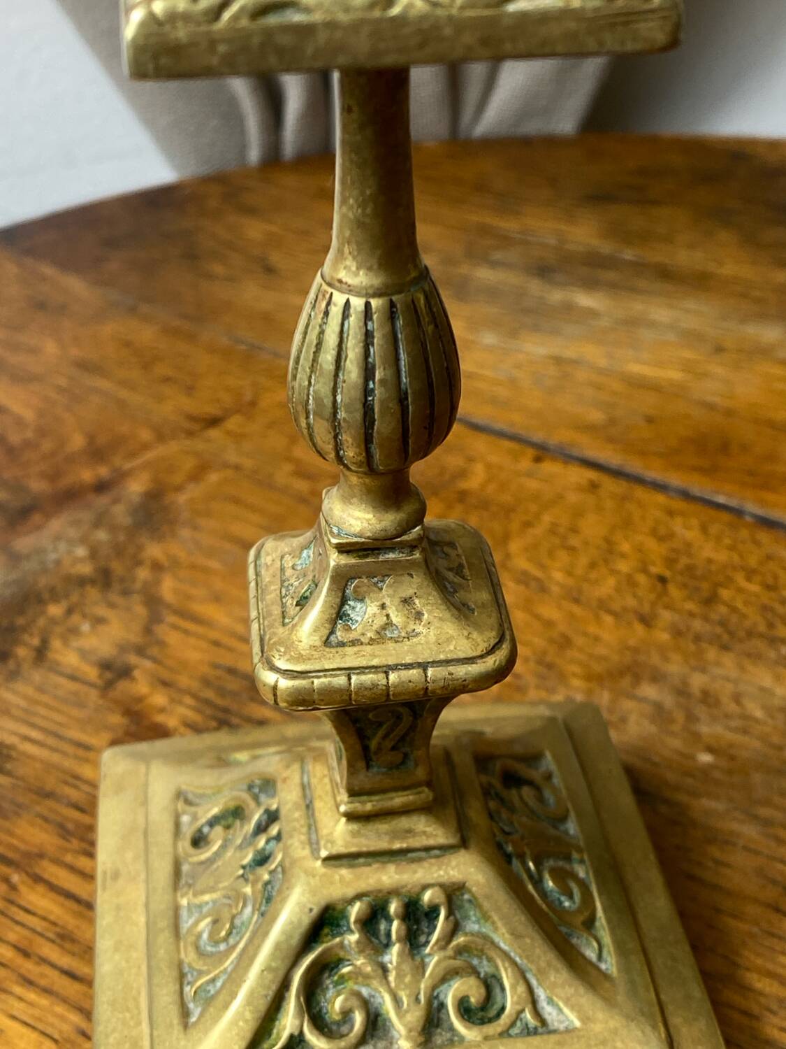 Bronze candlestick