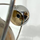 Goffredo Reggiani, satellite chrome chandelier from 60s