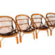 1960s Rattan Armchairs from France