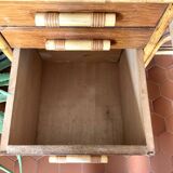 Bureau ancien en rotin