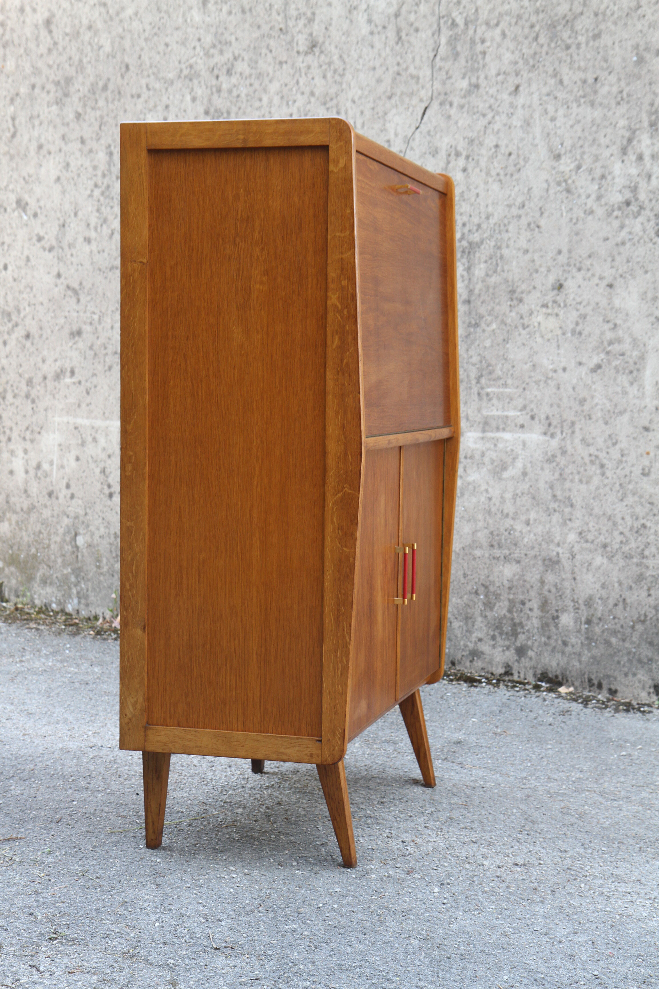 French vintage writing desk of the 1950s