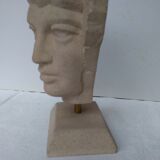 Ephebe head in sandstone