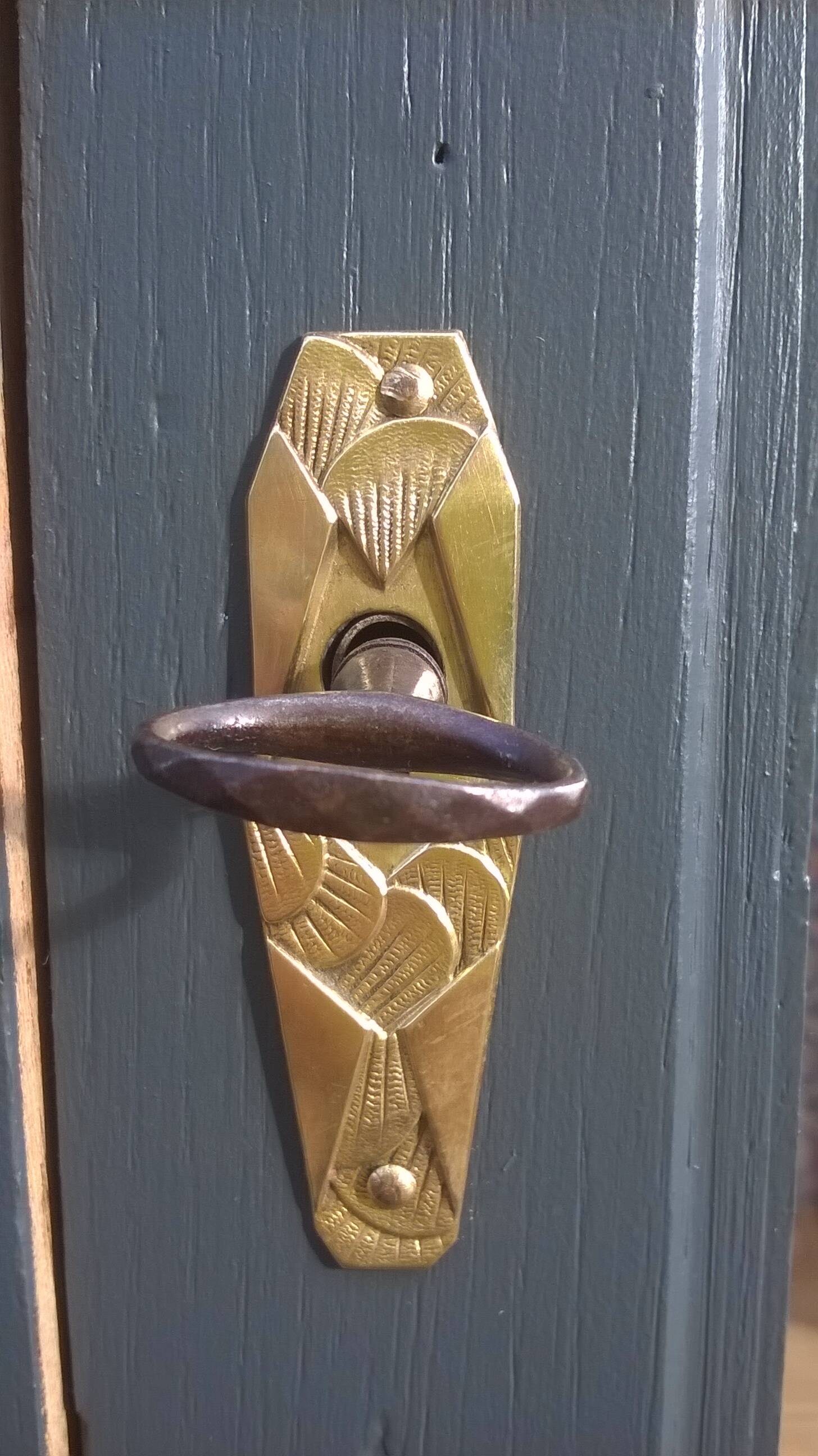 Parisian glass cabinet