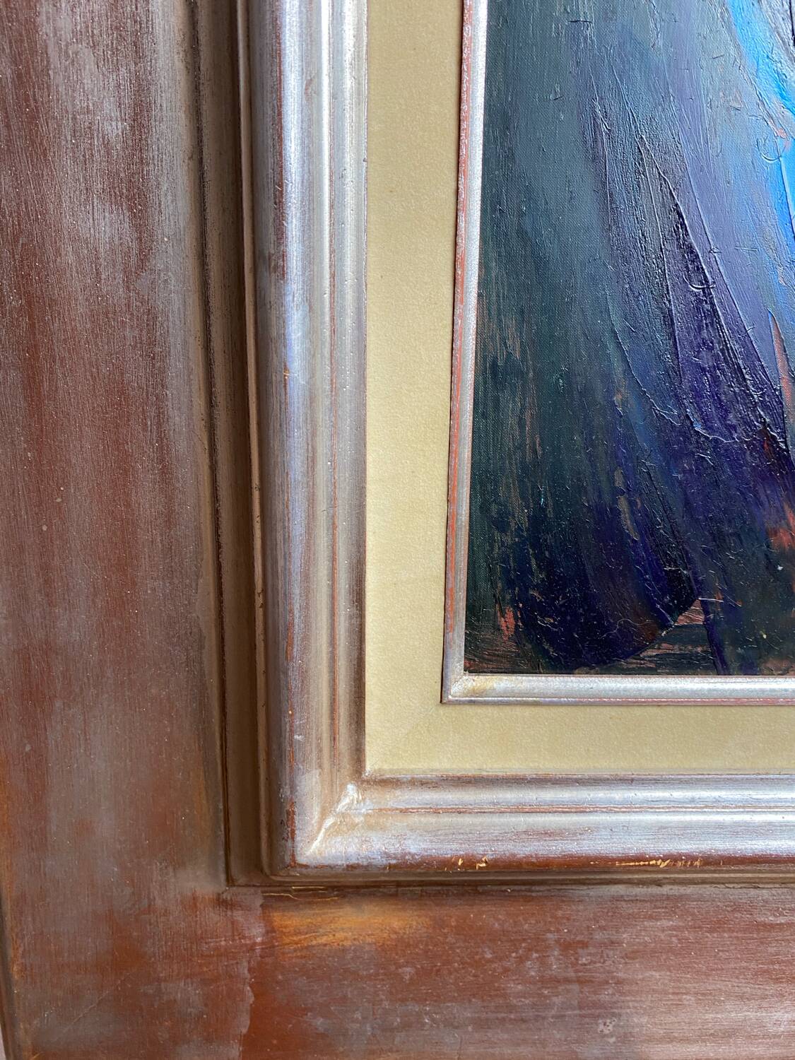 Oil on canvas, The Leap in Faith, Andrew Vicari