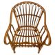 Mid Century Modern Bamboo Chairs and Table Set, Italy 1960s