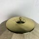 Large ( 65 cm ) midcentury brass space age mushroom table lamp, 1960s