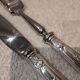 Carving service for 2 pieces, silver-plated metal, Ercuis silversmith, Louis XV style, 29