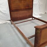 Bed style Louis XVI gilded bronze