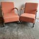 Pair of Mücke-Melder Cantilever Armchairs FN21 Famos, 1940s