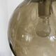 RAAK 1960s amber bubble glass globe pendant light