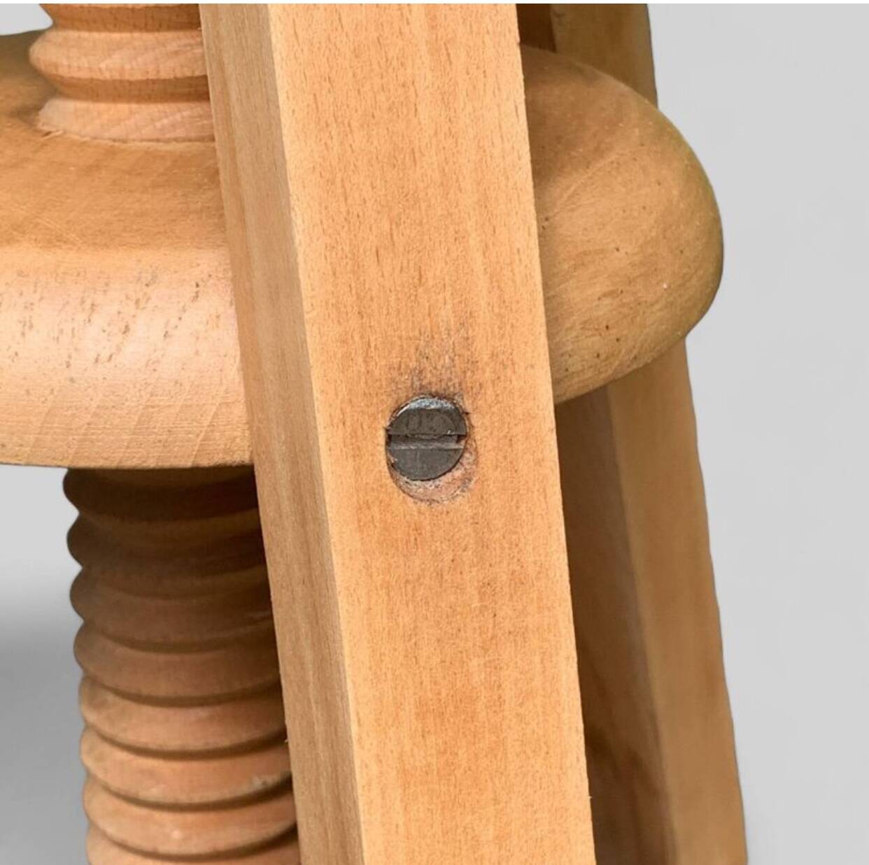 Tripod screw workshop stool 1950