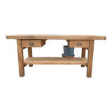 Solid oak workbench