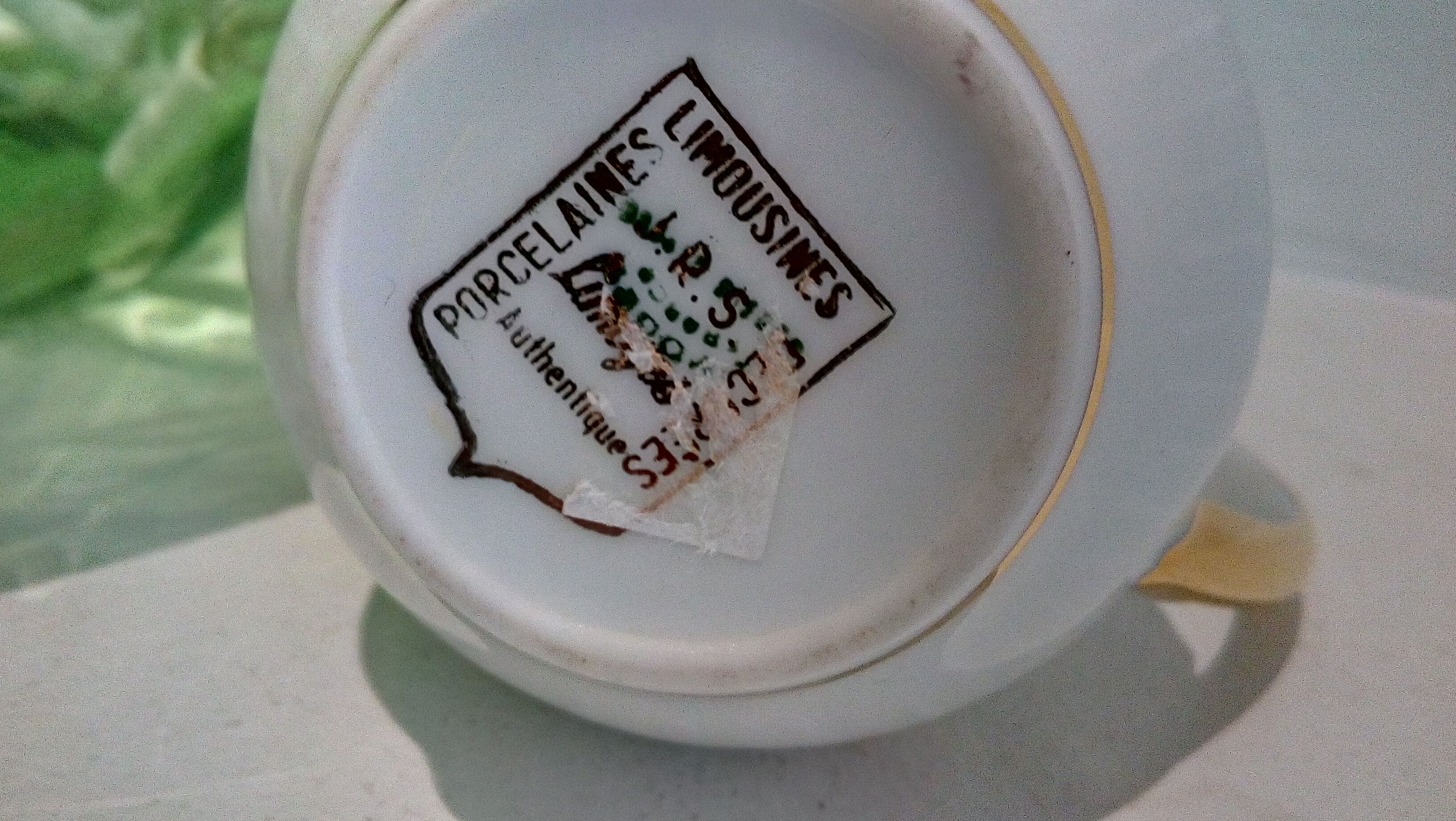 Limoges porcelain creamer milk pot