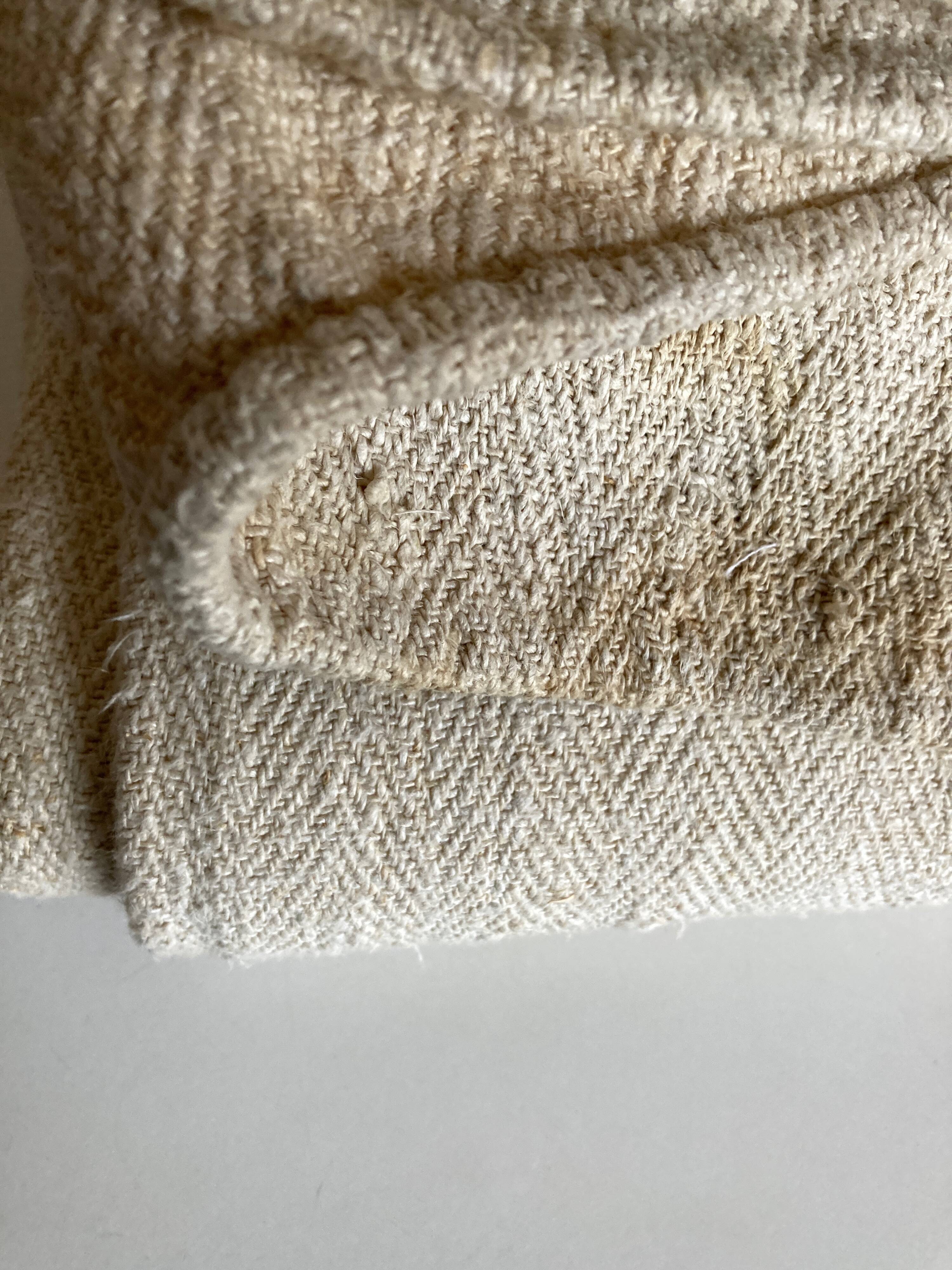 Tablecloth 5 meters in hemp canvas 19th