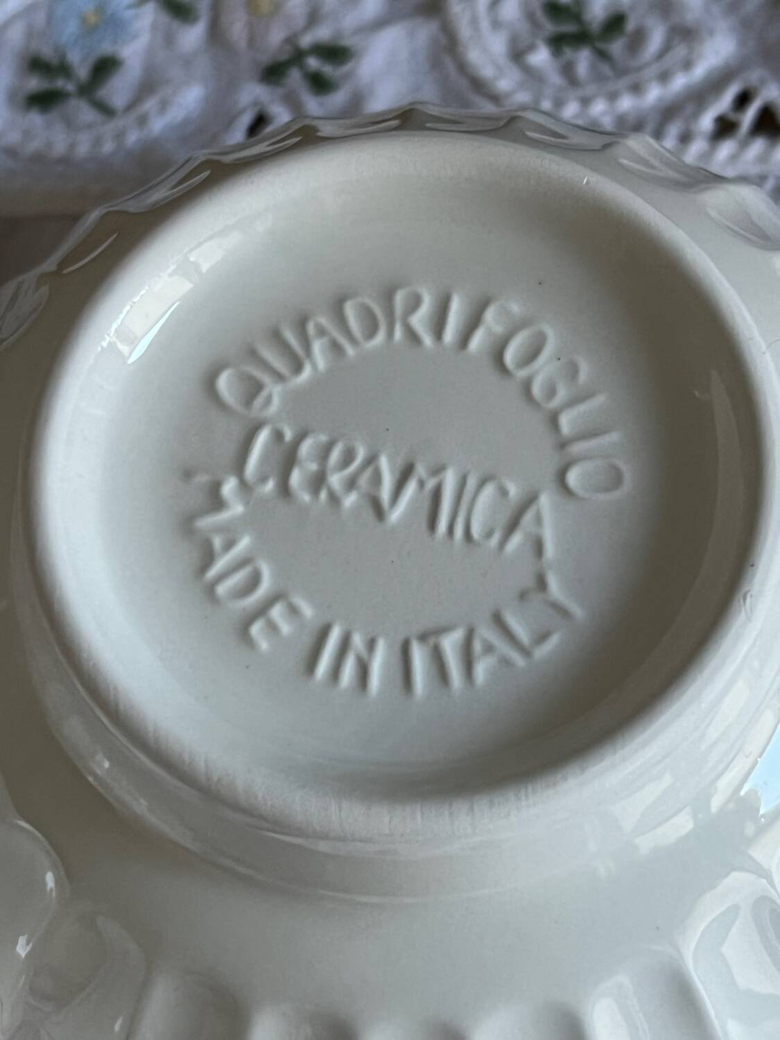 2 vintage Quadrifoglio bowls