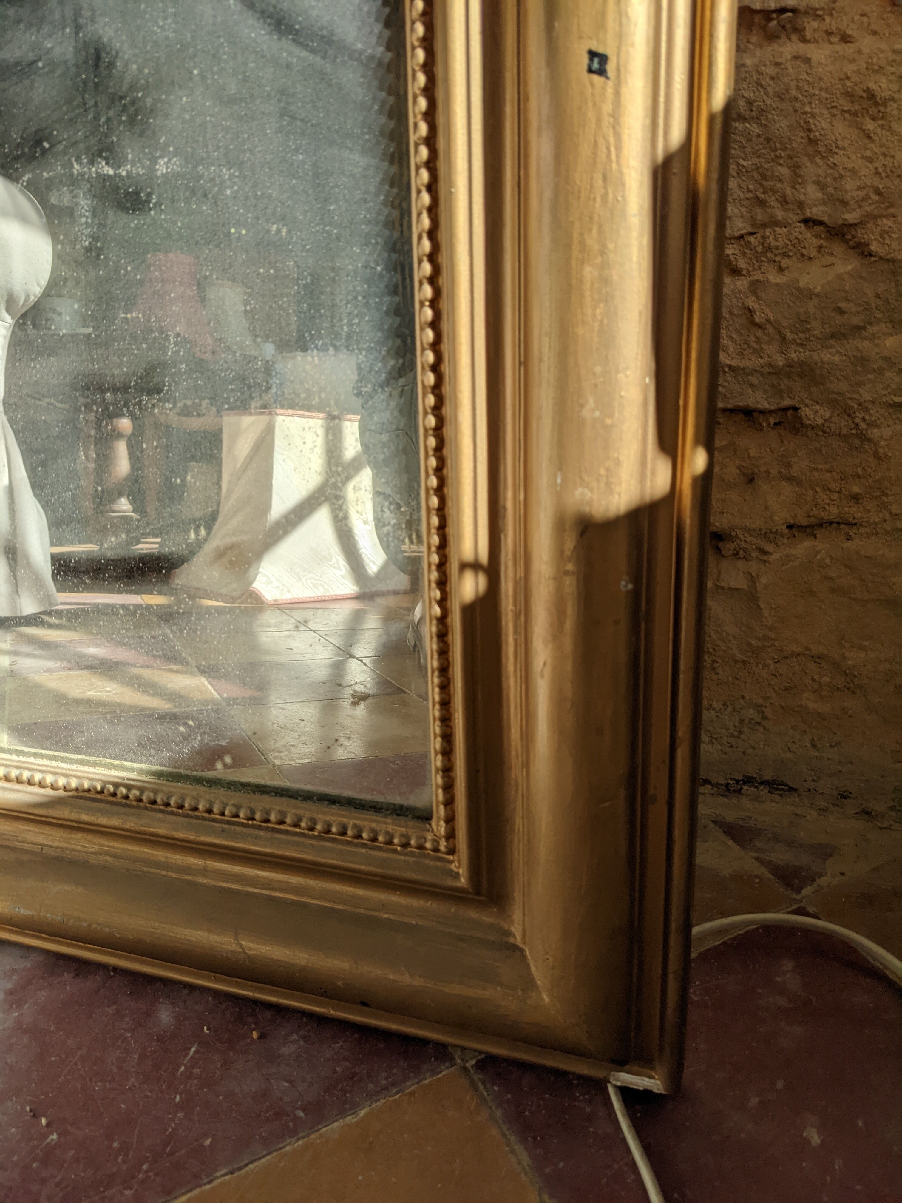 Antique mirror Louis Philippe 90x140cm