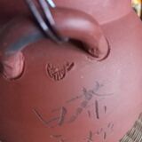 Terracotta teapot