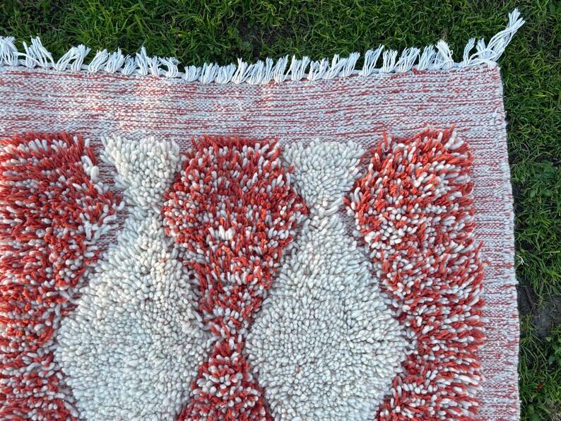 Handmade mini rug 100cm x 50cm