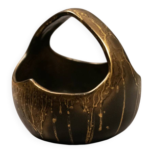 Coupe en grès irisé