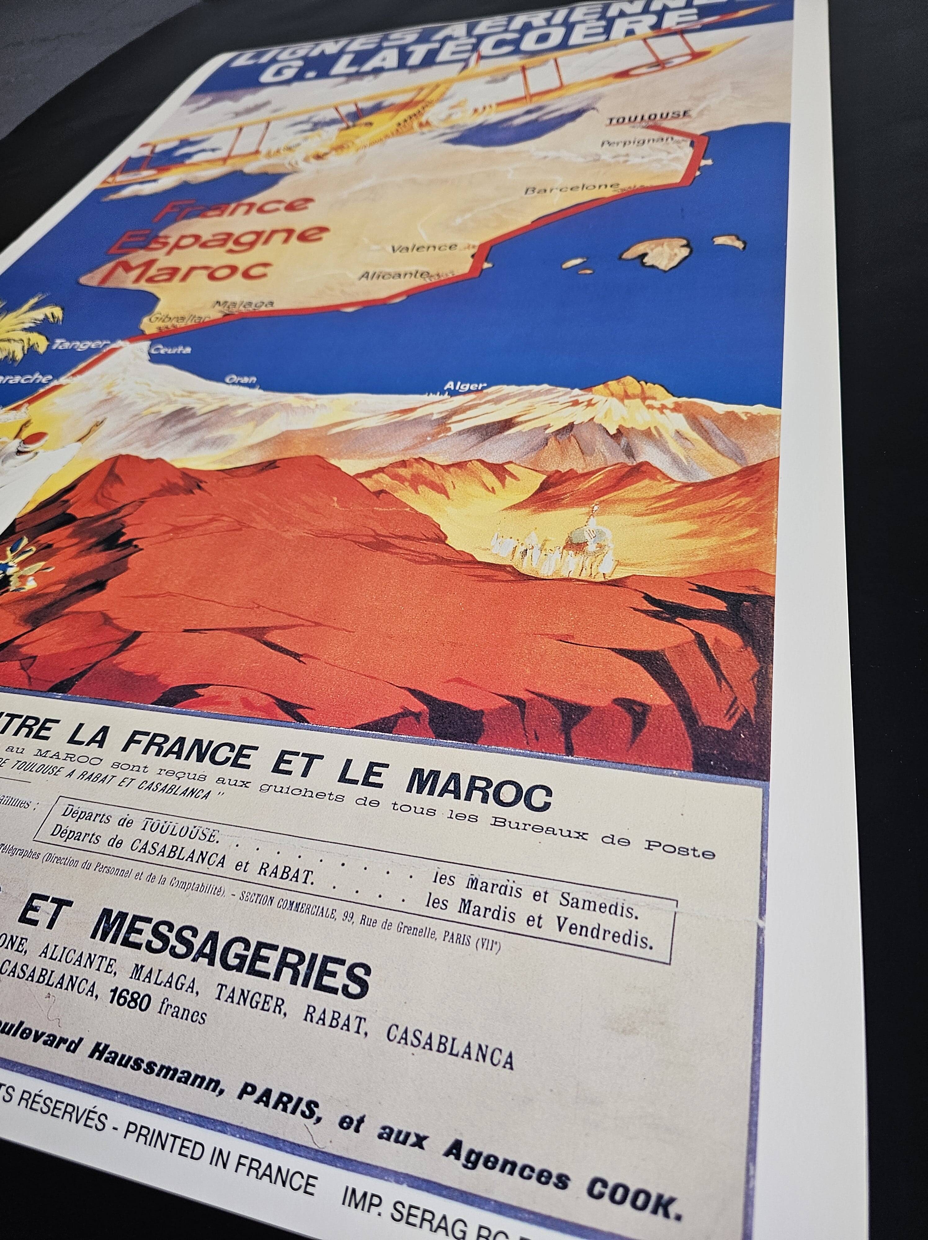 Air France Poster - Latécoère Airlines