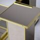 Set of six Hollywood Regency pedestals