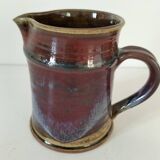 Pitcher signed Salins pottery