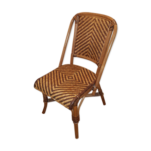 chaises en rotin et bambou