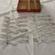Box of 12 dessert forks. Felix Brothers