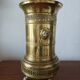 Vintage brass umbrella stand