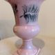 Mid-Century Vintage Pink Ceramic Urn Vase by Soveram France – Hand-Sha