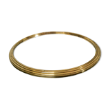 Art Deco round mirror tray