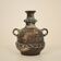 German Blue, Brown, Green & White Ceramic Amphora Vase, 1970s