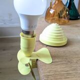 Mushroom clip lamp
