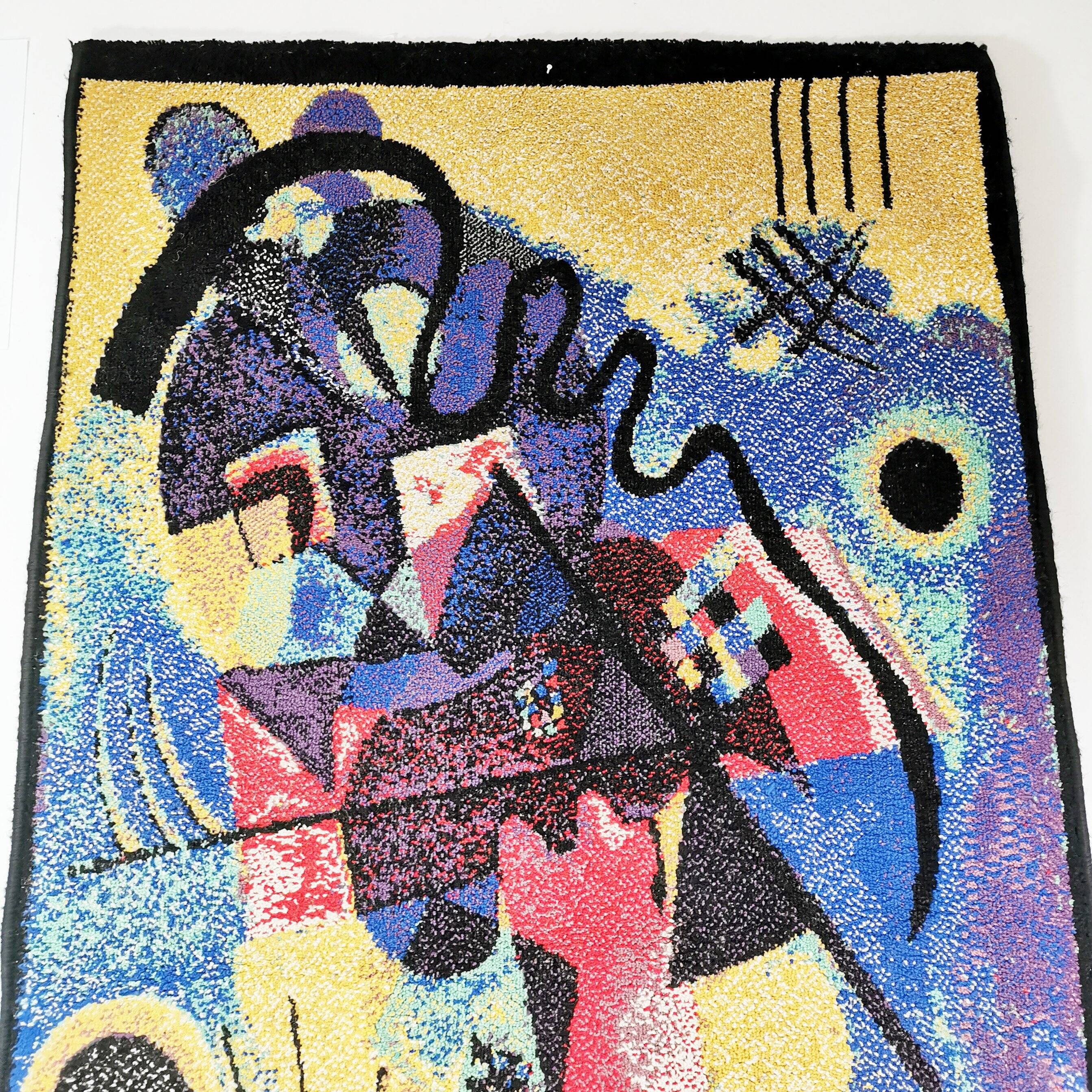 Carpet with a composition by Wassily Kandinsky, Shahbano, Germany 1980s