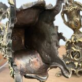 Paire de candélabres en bronze