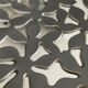 Vintage perforated aluminium cast iron centrepiece