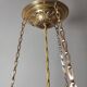 Lampe de plafond "Art Nouveau". Espagne, années 1930.