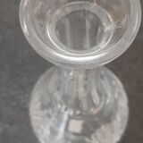carved crystal decanter