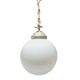 Art Deco pendant lamp, Poland, 1970s
